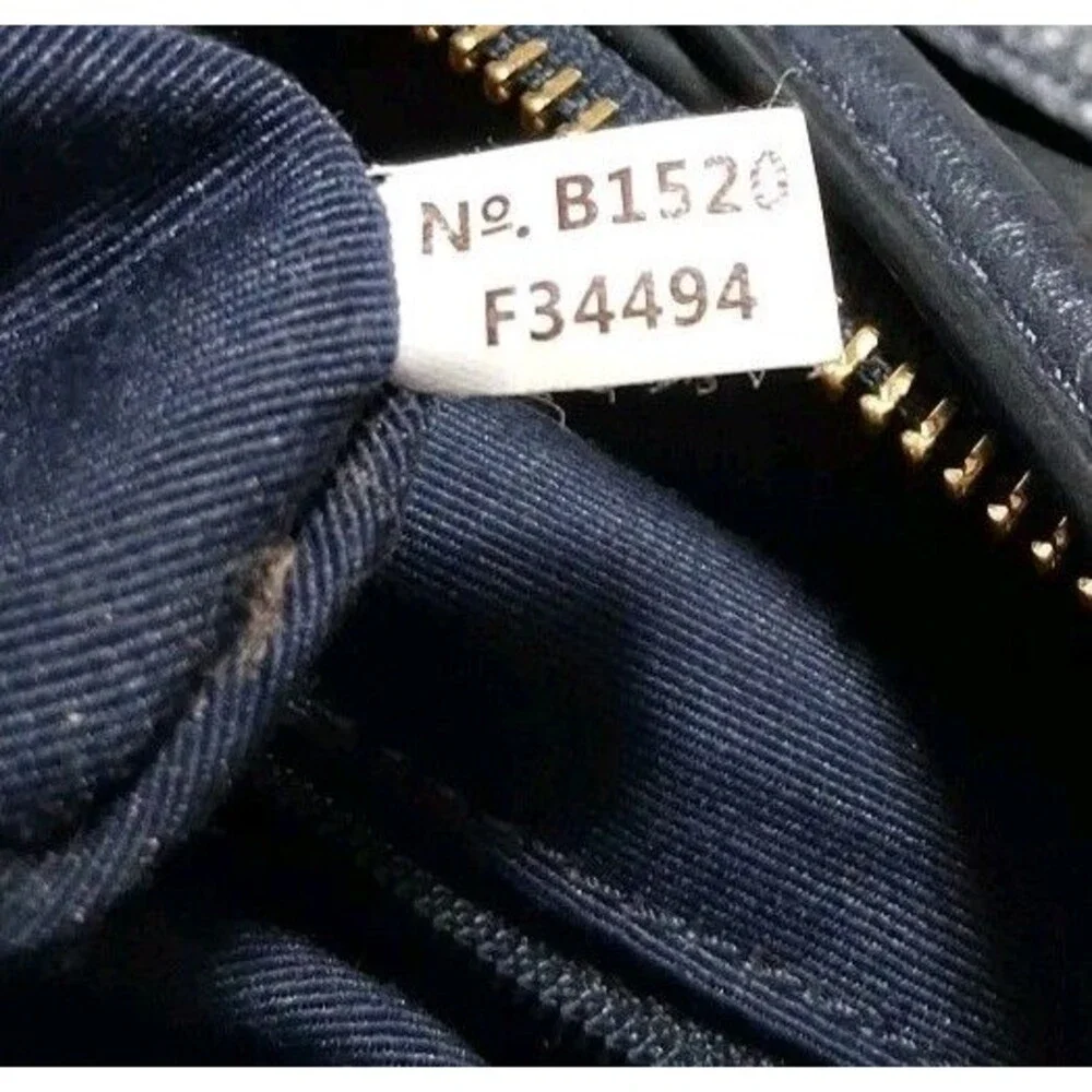 Coach Pebbled  Leather Kelsey Double Handle  & Shoulder Strap Satchel - Picture 13 of 14